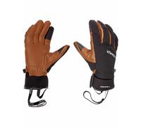 Camp - Guanti da sci - G Hot Wool Black/Brown , in Pelle - Nero Nero S