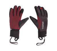 Camp - Guanti versatili in PrimaLoft® - G Air Core Black/Red in Silicone - Taglia S - Nero