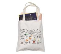 Camp Half Blood Bookish - Borsa per la spesa da donna, motivo: Pegasus Lover, Mezzo campo di sangue, 35cm ( 13.78 inch ) * 38 cm ( 14.96 inch)