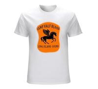 Camp Half Blood Long Island Sound Greek Mythology Pegasus Percy Jackson Mens Fashion Casual Basic Short Sleeve T-Shirts Size 3XL