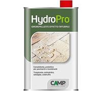 CAMP Hydro Pro- Protettivo Idrorepellente Universale a Base Solvente, Impermeabilizzante Terrazzi, Pavimenti e Facciate ad Azione Antimuffa - Protegge i Materiali da Acqua e Umidità, Made in Italy, 1l