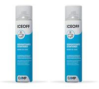 CAMP ICE OFF, deghiacciante spray per cristalli e serrature auto, agisce istantaneamente e non lascia aloni, 300 ml, 300ml (Confezione da 2)