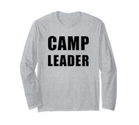 Camp Leader - Campsite Worker & Volunteer Uniform Maglia a Manica