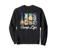 Camp Life Outdoor Adventure Design Tess Bag Mugs And More Felpa