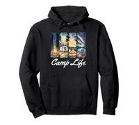 Camp Life Outdoor Adventure Design Tess Bag Mugs And More Felpa con Cappuccio