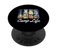 Camp Life Outdoor Adventure Design Tess Bag Mugs and More PopSockets PopGrip Adesivo