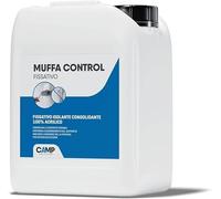 CAMP Muffa Control Fissativo - Fissativo Antimuffa per Interni ed Esterni - 5 LT