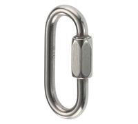 Camp Oval Quick Link 5 mm inox Metallico