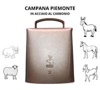 Camp Piemonte campana campane in acciaio di carbonio sonore per animali