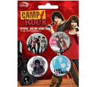 Camp Rock - Badge Set Camp Rock (in 3,8 cm)