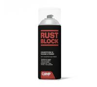 CAMP RUSTBLOCK - CONVERTITORE RUGGINE E PASSIV. PROTETTIVO - VARI F.-GEL & SPRAY