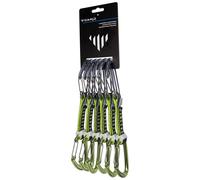 Camp - Set da 6 rinvii da arrampicata - Orbit Wire Express Ks 12 Cm 6 Pack - Verde