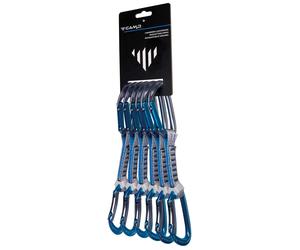 Camp - Set da 6 rinvii per l'arrampicata - Orbit Express KS 6 Pack - Taglia 12 cm - Blu
