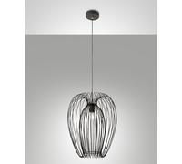 FABAS LUCE Camp lampada a sospensione E27 1 x 40 W Ø40 cm, 3677-45-101, Camp [Lampade per Interni > Lampade a Sospensione]