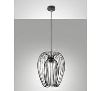 FABAS LUCE Camp lampada a sospensione E27 1 x 40 W Ø40 cm, 3677-45-101, Camp [Lampade per Interni > Lampade a Sospensione]