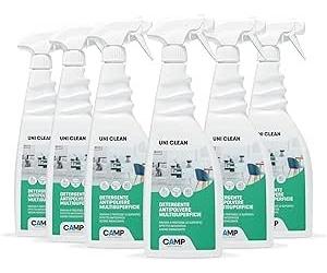 CAMP UNI CLEAN DETERGENTE ANTIPOLVERE MULTISUPERFICIE AZIONE IGIENIZZANTE 6X750M