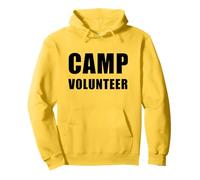 Camp Volunteer - Campsite Worker & Volunteer Uniform Felpa con Cappuccio