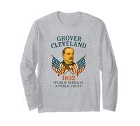 Campagna del Presidente Grover Cleveland 1892 Maglia a Manica