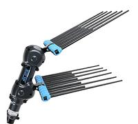 Campagnola Scuotitore Alice58 ulizzo Professionale - Abbacchiatore per Raccolta Olive, Testata con Doppio Movimento (Alice 58 con Asta Fissa in Carbonio)