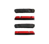 Campagnolo Hyperon-bora Rim Brake Pads 4 Units Rosso,Nero Black