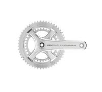 Campagnolo Centaur-Guarnitura a 11 velocità, 172,5 mm, 52/36 Unisex Adulto, Silver, 172.5mm