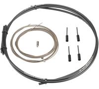 Campagnolo Set Cavi E Guaina Deragliatore Ergopower In Acciaio Nero 4 Pezzi