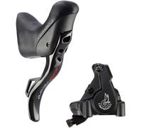 Campagnolo Leva freno destra Super Record EPS 12v idraulica Pinza anteriore 140 mm Nero con olio