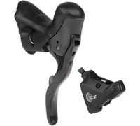Freno anteriore idraulico campagnolo leva sinistra campagnolo super record disc 140 mm black