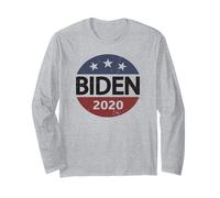 Campaign Merch Retro Vintage Joe Biden For President 2020 Maglia a Manica