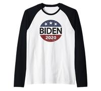 Campaign Merch Retro Vintage Joe Biden For President 2020 Maglia con Maniche Raglan