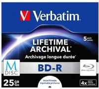 Verbatim Campana 5 Blu Ray BD-R 25 GB M-Disc 4x 43823
