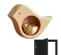 Campana a forma di in legno - Campagna per attività commerciali, magnetiche e decorative di ingresso per notificare l'ingresso del cliente | Porta -aperta campana con suono armonioso,
