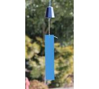 Campana A Vento Furin Takaoka Artigianato In Ghisa Ottagonale Blu Cielo Giappone