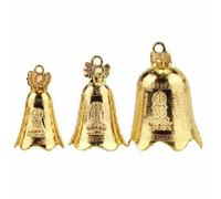 Campana a vento in metallo con design di buon auspicio per casa e ufficio ambiente (4 cm)