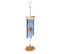 Legami - Campana a Vento, Produce Musica con il Vento, attrae Energie Positive, riduce lo Stress, riequilibra la tua Armonia, Uso interno ed esterno, con Gancio in Alluminio, 8 x 35 x 8 cm