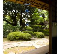 Campana a vento vintage giapponese a forma di libellula per la decorazione