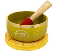 Campana canto buddista - Chakra cuore accordato - Ottone di qualità - 5 cm - ideale per meditazioni, ayurvedica e yoga 3rd Chakra