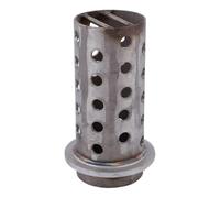 Campana centrifuga in acciaio per la creazione di gioielli, fiaschetta perforata in acciaio inox, per investire in colata sottovuoto, per laboratorio dentale, lavorazione dei metalli, 7,6 x 17,8 cm
