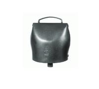 Campana Chamonix in acciaio al carbonio 37x33 mm n. 2/0 campano mucche bovini
