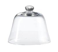 Campana Cloche Coprivivande in vetro trasparente cod.23.1354.17 cm 14,5h diam.16 by Varotto & Co.