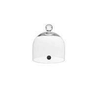 Campana cupola in vetro per affumicatore cod.CC00810LU cm 20h diam.18 by Varotto & Co.