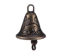 Campana, decorazione da appendere alla parete, 11 pezzi, campana antica in metallo, resistente, in ottone antico, B for artigianato, campanelli eolici, addestramento al vasino for cani, educazione all