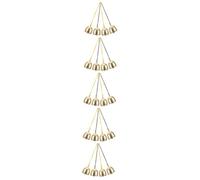 Campana, decorazione da appendere alla parete, 16 pezzi, campanello a vento, campane in metallo, decorazioni fai da te for matrimoni, creazione di campane, decorazioni appese, campane vintage, accesso