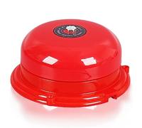 Campana Elettrica Industriale 100 dB, 6 Pollici con Percussione Interna in Acciaio Inossidabile per Allarme Antincendio e Evacuazione di Emergenza (12V)