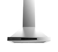 Cecotec Cappa Aspirante 60 cm - Cappa Cucina. Bolero Flux PT 605500 Inox A++ 70W, Cappa 60cm acciaio inox, Flusso d'Aria 550m3/h, A++, Meccanico, LED, Carbonio Ø176, alluminio 5 strati