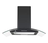 Cappa decorativa - CONTINENTAL EDISON - CEH60GB2 60 x 47 x 50,84 cm - Nero / Vetro