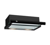 Campana extractora Teka TL 6310 Canalizzata 60cm frontale inox nero