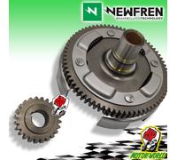 CAMPANA FRIZIONE 27 - 69 DENTI DRITTI VESPA PK 50 S XL APE MODIFICA A 130 CC