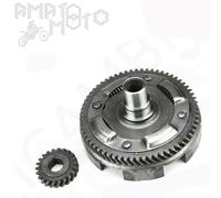 CAMPANA FRIZIONE PIGNONE 24 72 DENTI DRITTI VESPA 90 SS SUPER SPRINT V9SS1T