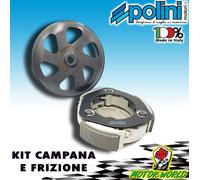 202.1216 RAPPORTI CAMPANA PRIMARIA POLINI DENTI DIRITTI VESPA 50 75/90 Z-24-72